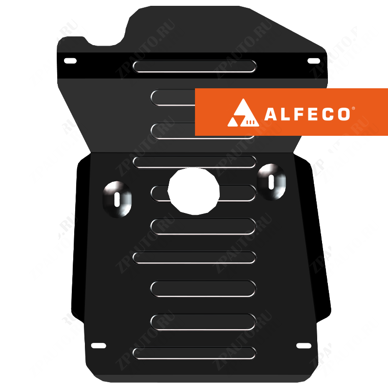Защита  мКПП и рк UAZ Hunter 2003- V-2,7 , ALFeco, сталь 2мм, арт. ALF3903st