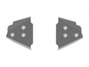 Защита передних рычагов для HONDA Foreman (Rubicon) TRX 2005-11, алюминий 4 мм, STORM, арт. 1429