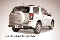 Уголки d57 черные Suzuki Grand Vitara 3 doors (2008-2012) , Slitkoff, арт. SGV3D08016B
