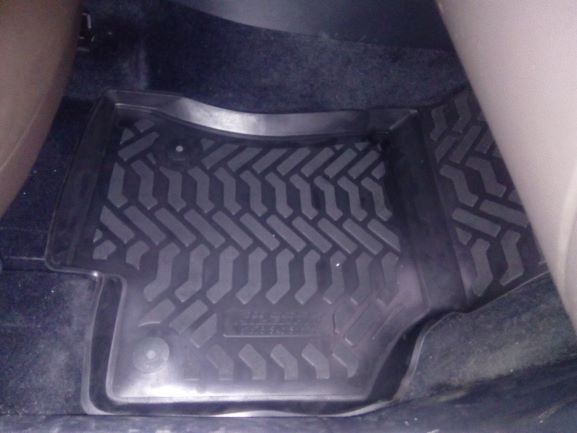 Ковры модельные (высокий борт) для Skoda Superb (3V) (2015-) (3D с подпятником), Элерон, арт. 61628