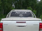 Защита кузова и заднего стекла (для крышки) 75х42 мм для автомобиля Toyota Hilux 2015-, TCC Тюнинг TOYHILUX15-54