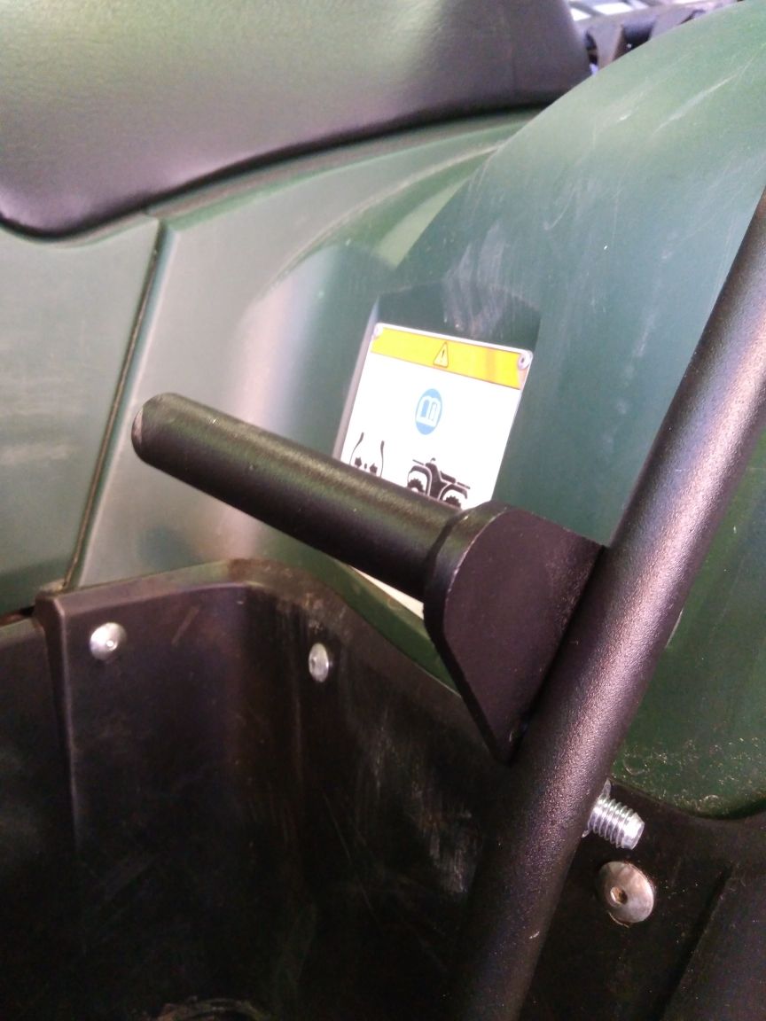 Подножки для пассажира для YAMAHA Grizzly 700 2016 -, STORM, арт. MP 0440