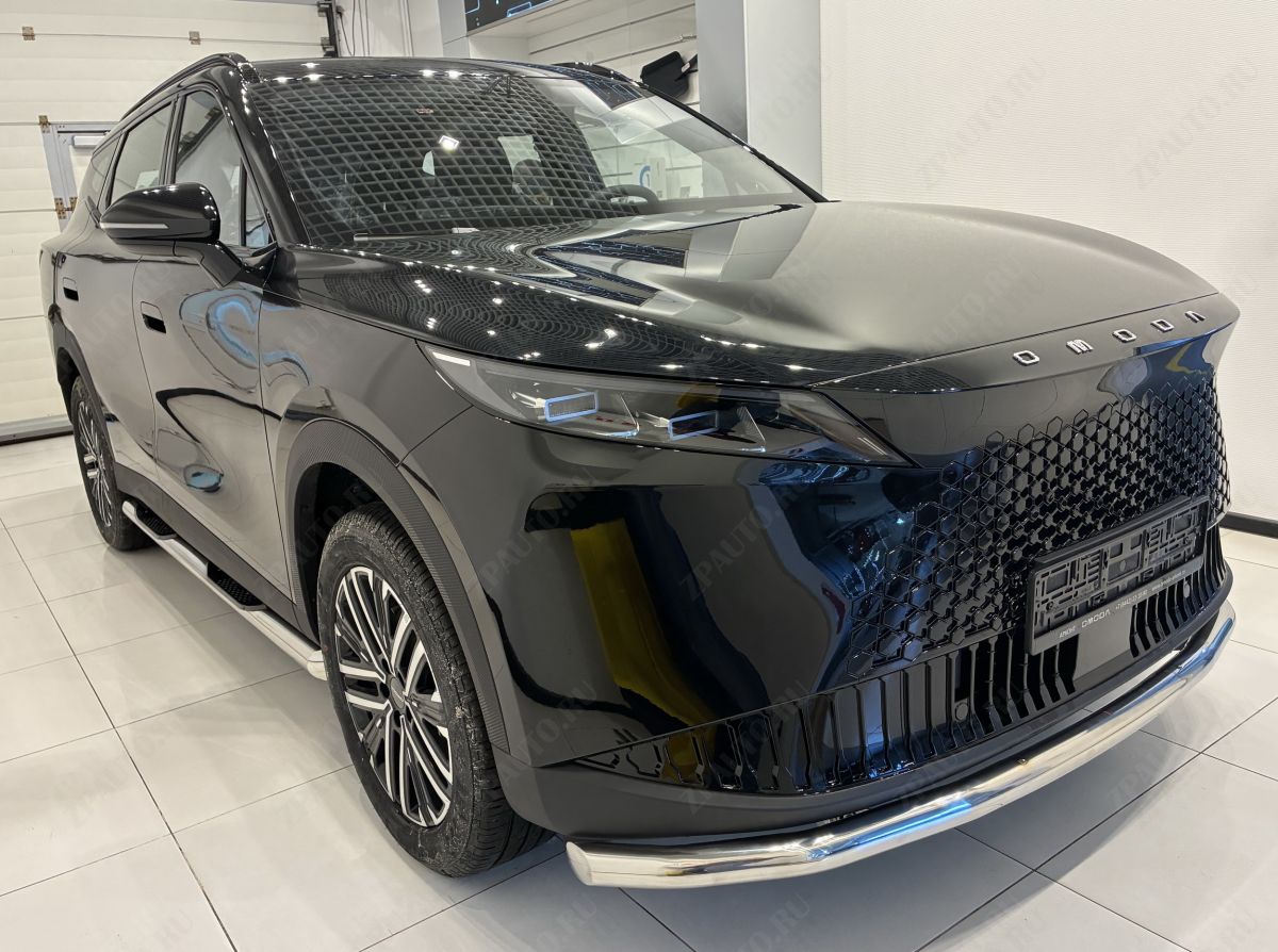 Защита переднего бампера  для автомобиля Omoda C7 2025 арт. CHOC7.25.01