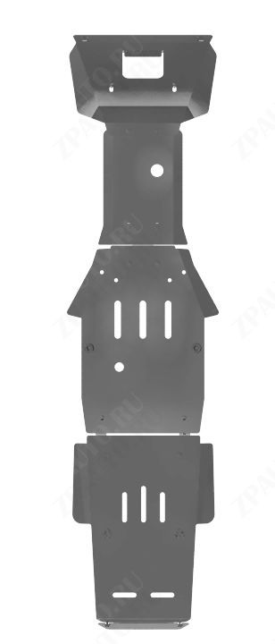 Защита днища для YAMAHA Grizzly 660 2006-, STORM, арт. 1065