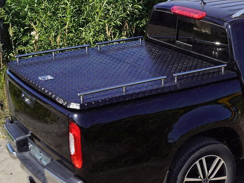 Крышка кузова (алюминий Black) для автомобиля UAZ Pickup 2015- TCC Тюнинг арт. UAZPIC2016-35