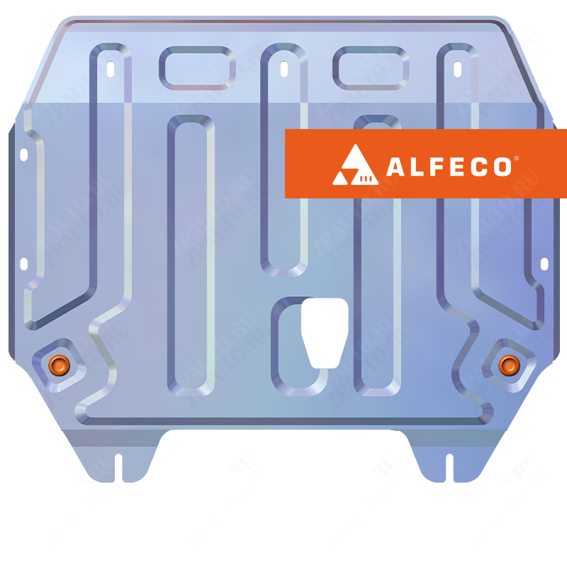 Защита  картера и КПП Kia Venga 2011-2019 V-all , ALFeco, алюминий 4мм, арт. ALF1125al