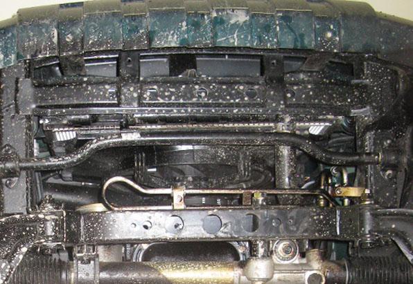 Защита стальная Мотодор (Радиатор), 2 мм, Сталь для Great Wall Hover 2005-2010 арт. 73117