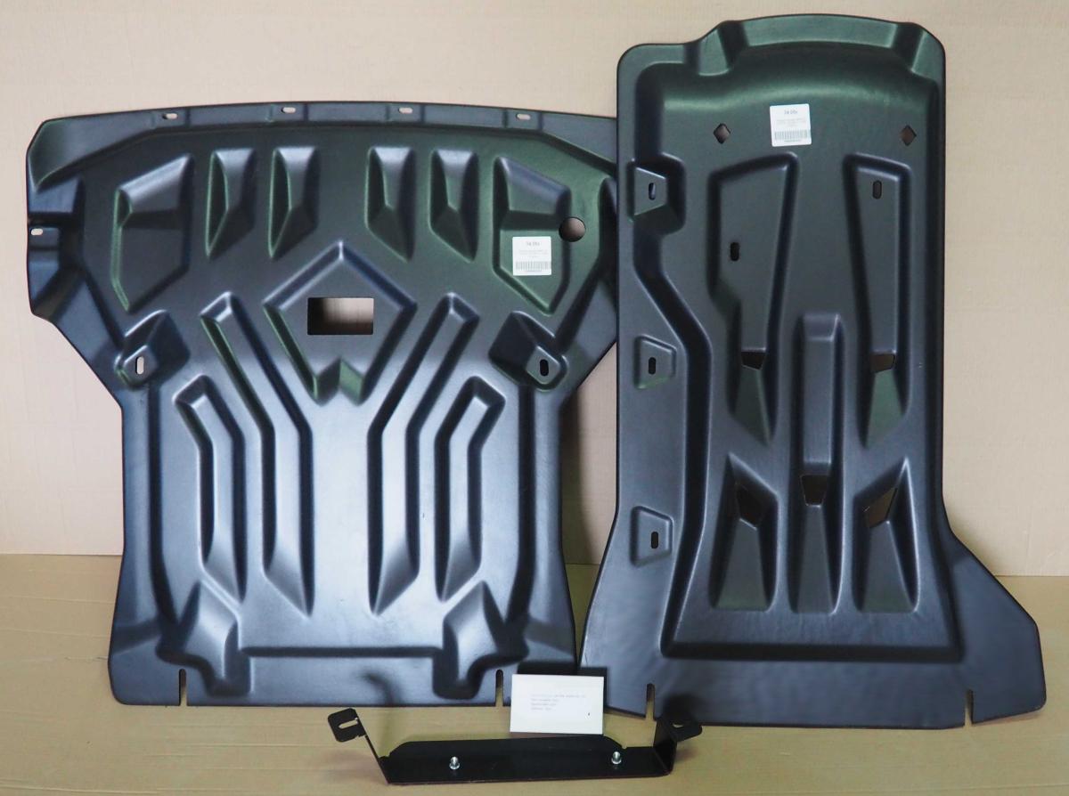 34.08K ЗАЩИТА КАРТЕРА ДВИГАТЕЛЯ И КПП BMW X3 (F25)V-ВСЕ (2011-2017)/BMW X4 (F26) V-ВСЕ (2014-2018) ИЗ 2-Х ЧАСТЕЙ (КОМПОЗИТ 8 ММ)