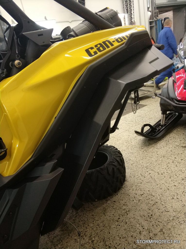 Расширители колесных арок для CAN-AM Maverick X3 2017-, STORM, арт. MP 0361