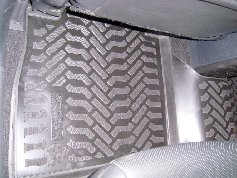 Ковры салонные модельные высокий борт 3D с подпятником для Nissan Sentra 2014-, Элерон 61245