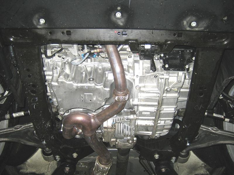 Защита картера и КПП для CADILLAC SRX  2010 - 2016, V-2.8 ; 3.0, Sheriff, алюминий 5 мм, арт. 04.1922