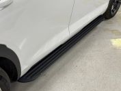 Пороги алюминиевые "Slim Line Black" 1920 мм Gac GS8 GX Traveller 2.0T 4WD 2025 арт. GACGS825-03B