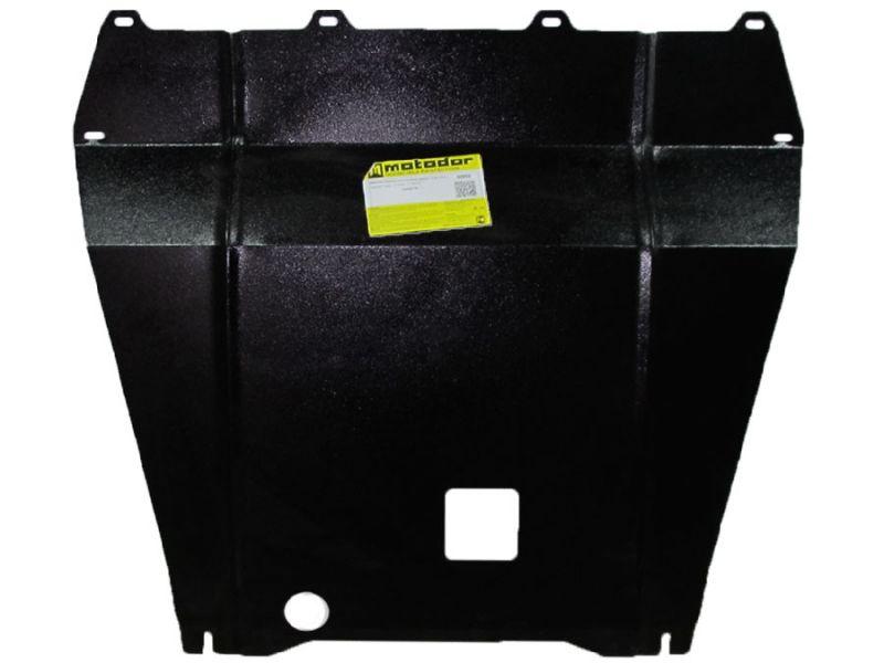 Защита двигателя, кпп стальная Motodor для Hyundai i40 2011- (2 мм, сталь), 60902