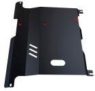 Защита картера и КПП АвтоБроня для Mazda Demio DW (V - 1.3) 1997-2003, сталь 1.8 мм, с крепежом, 111.03808.1