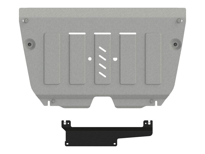 Защита картера и КПП для TOYOTA RAV 4  2018 -, V-2.0 АТ; 2.0 МТ; 2,5 АТ, Sheriff, алюминий 4 мм, арт. 24.4092