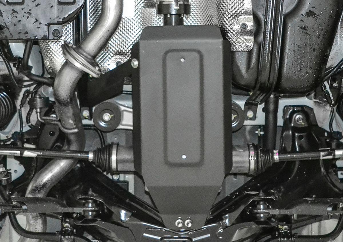 Защита редуктора АвтоБроня для Haval F7x (V - 1.5T; 2.0T) 2019-н.в., штампованная, сталь 1.5 мм, с крепежом, 111.09419.1