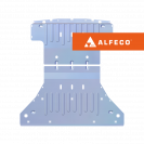 Avatr 11 2021-  4WD защита радиатора и переднего электропривода (2 части), ALFeco, алюминий, 4 мм, арт. ALF7304al