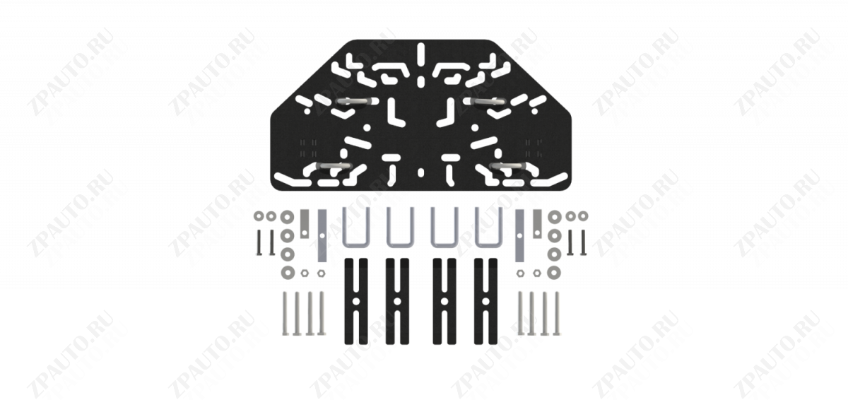 Площадка для крепления снегового отвала сталь , STORM, арт. MP 0965
