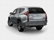 MITSUBISHI PAJERO SPORT 2016-2021 Защита заднего бампера d57 секции black MPJSZ-002489CH
