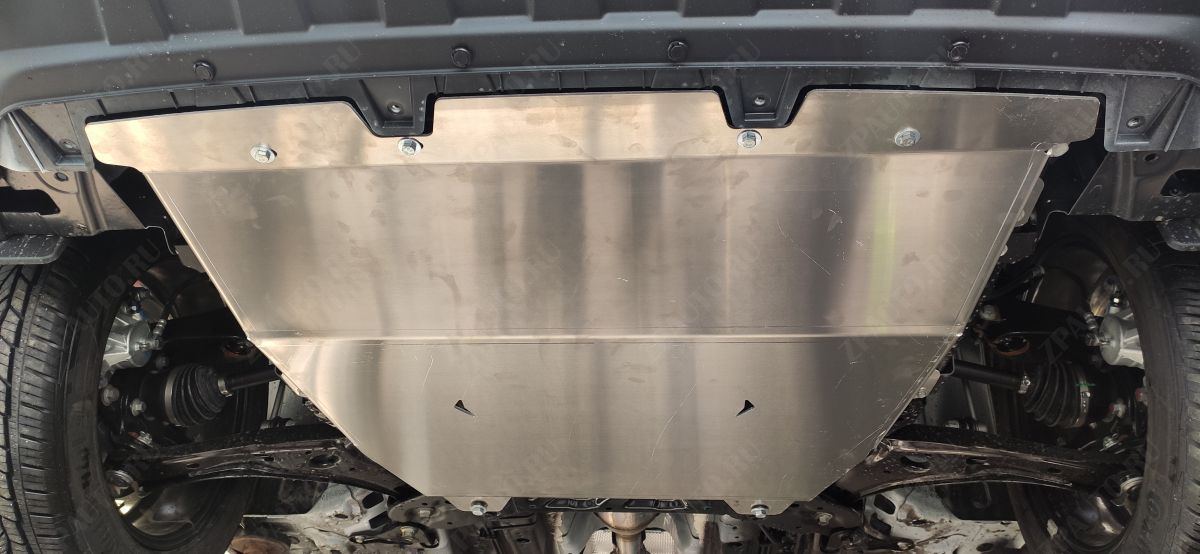 06.06ABC ЗАЩИТА КАРТЕРА ДВС И КПП HAVAL JOLION V-ВСЕ (2021-) (АЛЮМИНИЙ 4 ММ)