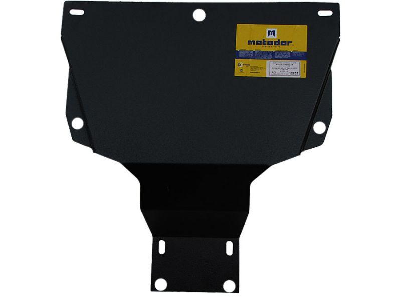 Защита задн. дифф. стальная Motodor для Volkswagen Touareg 2002 2002-2010 (3 мм, сталь), 12703