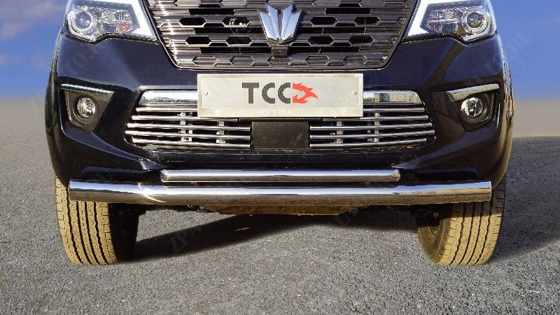 Защита передняя нижняя (двойная) 76,1/ 42,4 мм Oting ПАЛАDИН 2024 арт. OTINПАЛ24-05