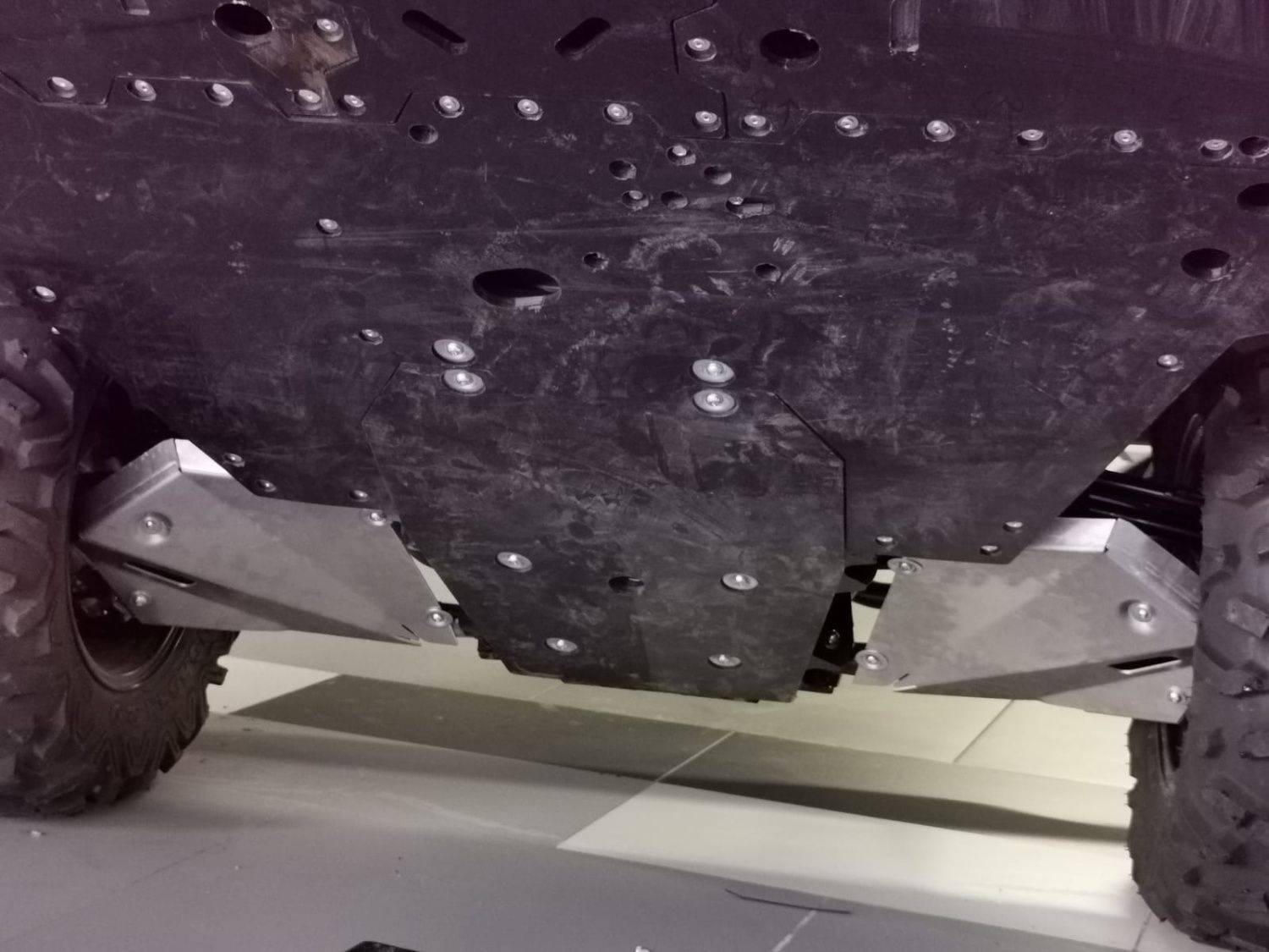 Защита рычагов для CAN-AM Traxter/Defender 2021 -, алюминий 3 мм, STORM, арт. 5024