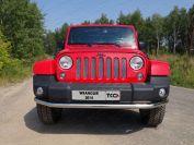 Решетка радиатора (лист)  для автомобиля Jeep Wrangler 3D (3.6, JK) 2006-2018, TCC Тюнинг JEEPWRAN3D(3.6)14-04