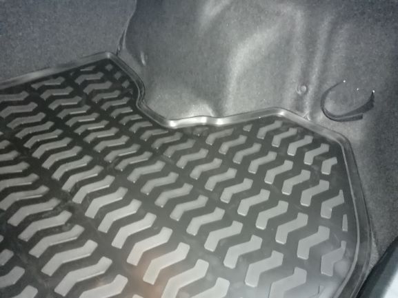 Ковер багажный модельный (высокий борт) для Subaru Legacy (2017 -) , Элерон, арт. 72616