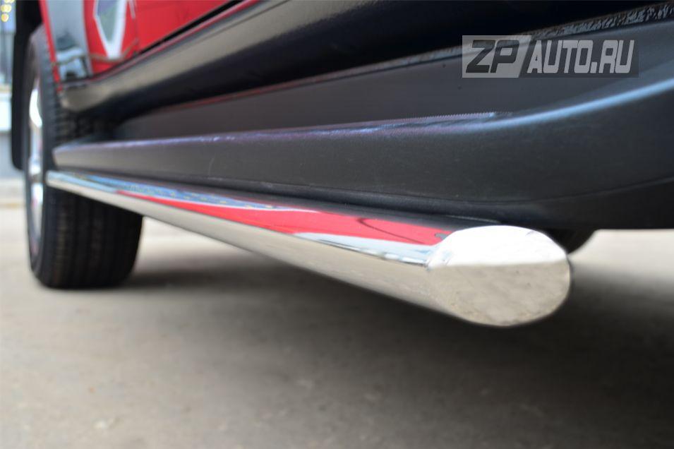 Защита порогов d42 для Chevrolet TrailBlazer 2013, Slitkoff CTRT-001509