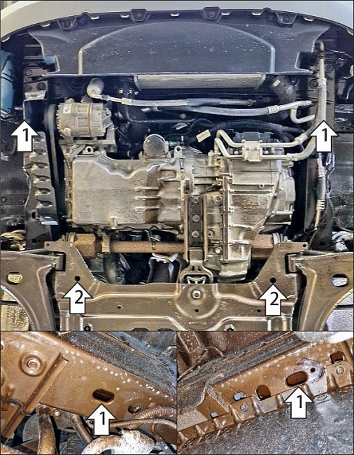 Ковер багажный модельный высокий борт для Honda Civic IX (sedan) 2011-, Элерон 70705