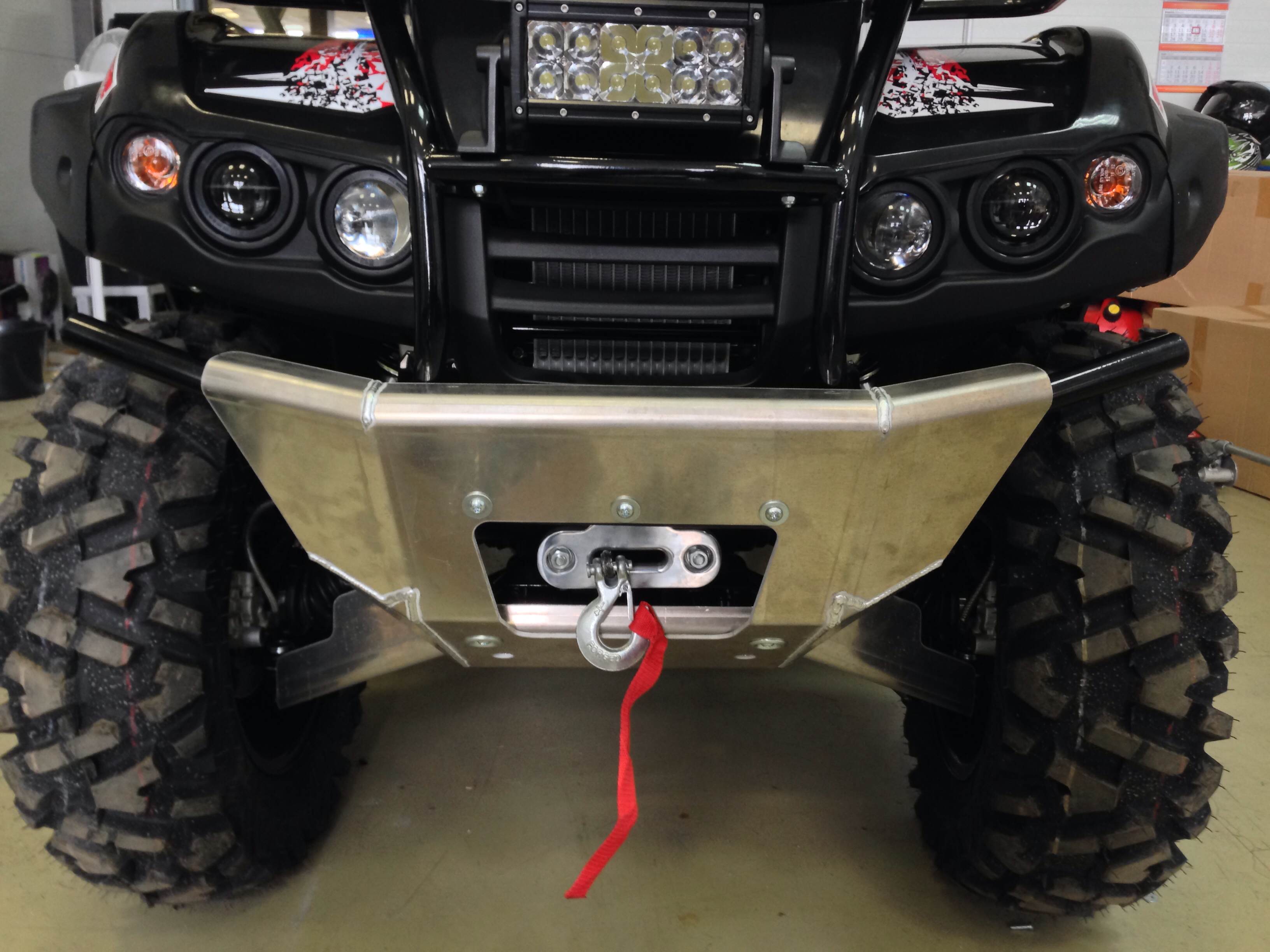 Полный комплект защиты для Русская Механика 500-2/650-2 2015 -, алюминий 4 мм, STORM, арт. 2677