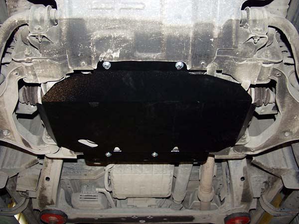 Защита радиатора для NISSAN Navara - для 0757  2005 - 2010, V-2.5, Sheriff, сталь 2,5 мм, арт. 15.1330