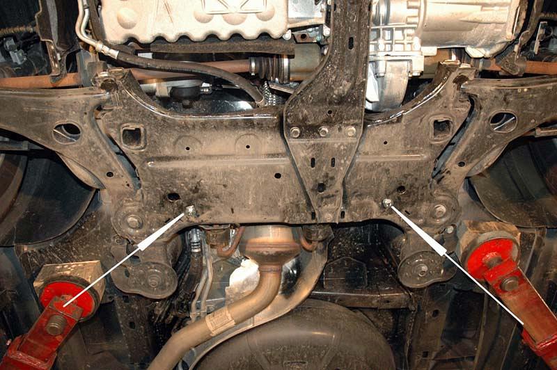 Защита картера и КПП для CHRYSLER Grand Voyager  2007 - 2011, V-2,8 DIZ, Sheriff, сталь 2,5 мм, арт. 04.1505