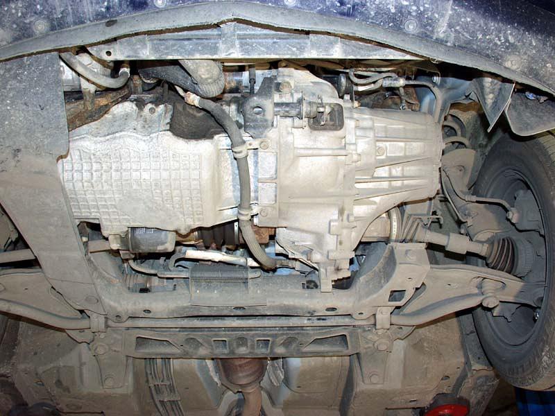 Защита картера и КПП для CHRYSLER PT  Cruiser  2000 - 2006, V-1,6; 2,0; 2,4; 2,2 CRD, Sheriff, сталь 2,0 мм, арт. 04.0541