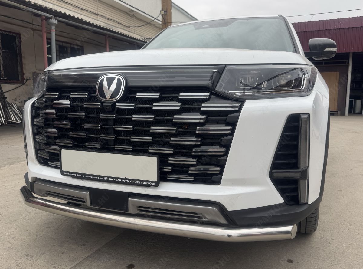 Защита переднего бампера  для автомобиля Changan CS95 2023 арт. CGCS95.23.01