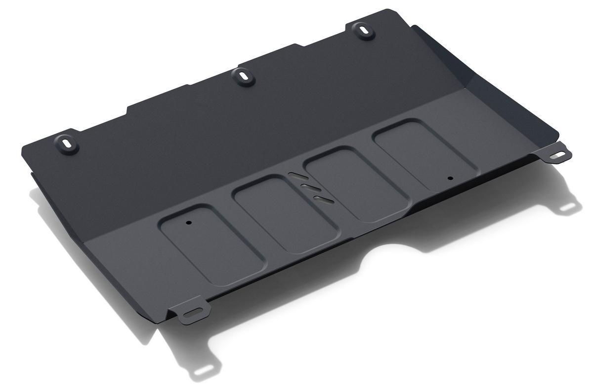 Защита картера и КПП АвтоБроня для Geely Emgrand X7 I рестайлинг (V - 1.8; 2.0) 2018-2021, штампованная, сталь 1.8 мм, с крепежом, 111.01918.1