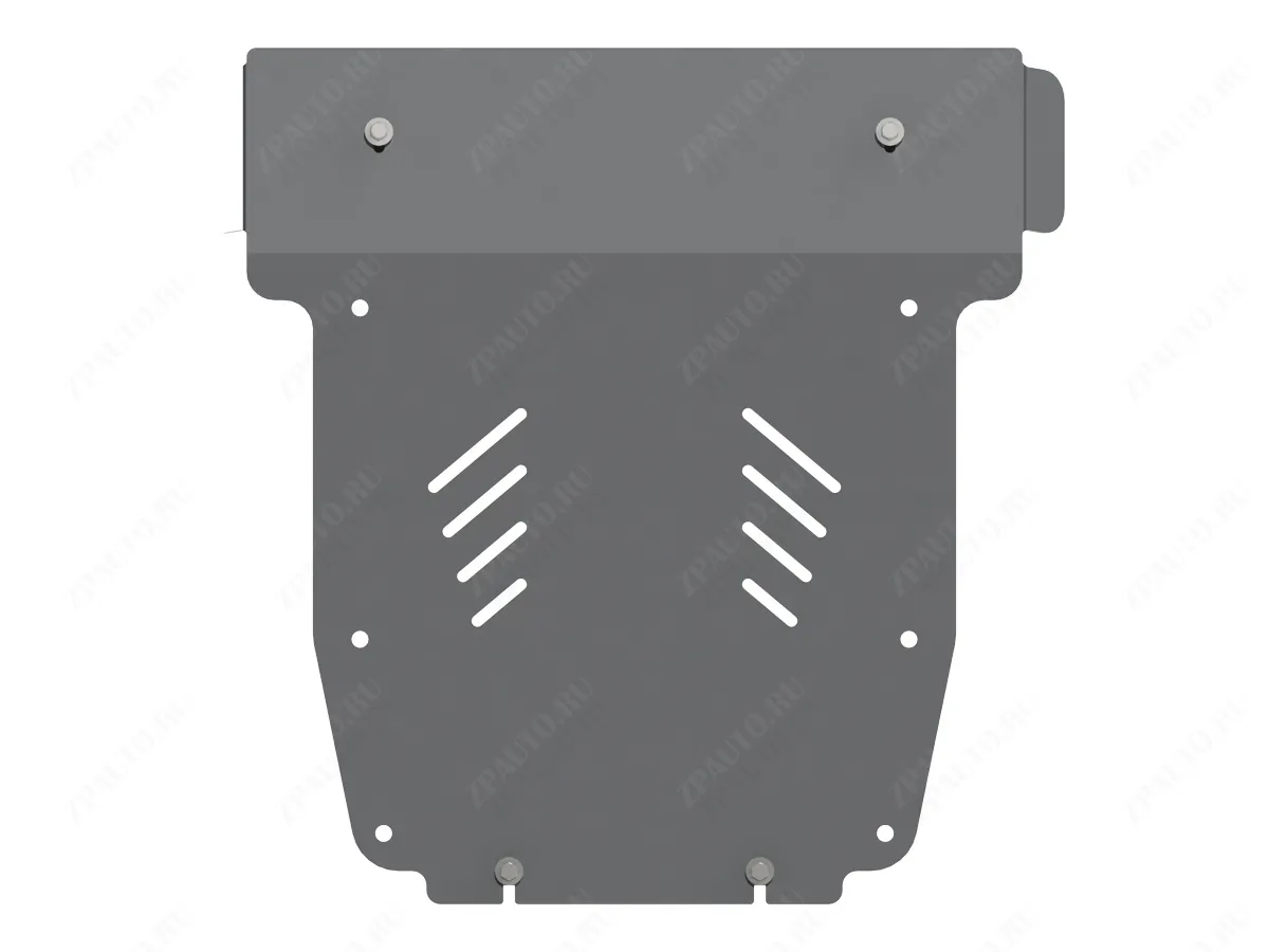 Алюминиевая защита картера на Audi Q7 для комплекта offroad, алюминий 5 мм, Sheriff (Шериф) 02.1225