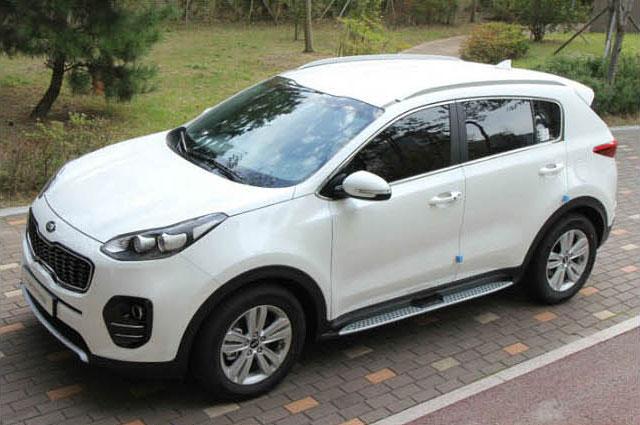 Подножки с логотипом для KIA Sportage 2016-, SPRT16-LG, Китай SPRT16-LG (CNT14-16ZP-005A)