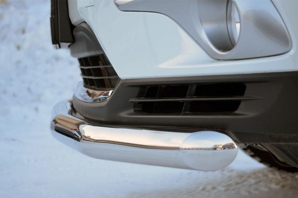 Защита переднего бампера d57 для Toyota Highlander 2010, Slitkoff THZ-001253