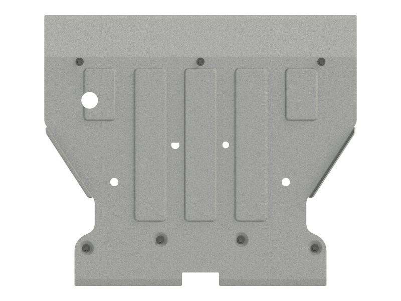 Защита картера для PORSCHE Cayenne  2018 -, V-3,0T AT 4WD , Sheriff, алюминий 4 мм, арт. 35.4377