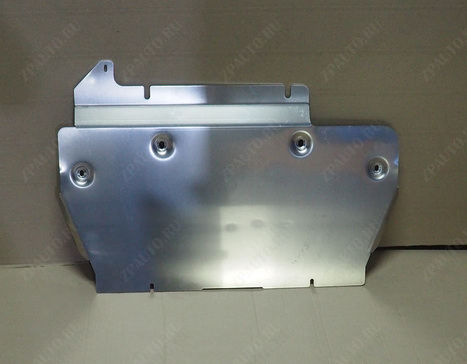 10.25ABC Защита картера двигателя и КПП Genesis GV80, V-3.0D (2020-), 3 части (алюминий 4 мм)