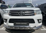 Защита переднего бампера с перемычками для автомобиля TOYOTA Hilux  2015 арт. THL.15.75