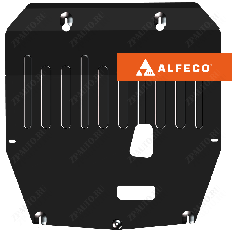 Защита  картера и КПП Geely Okavango 2023- V-2,0T AMT FWD , ALFeco, сталь 2мм, арт. ALF0829st