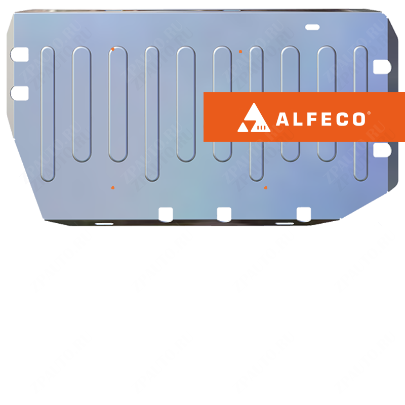 Защита  топливного бака (для авто с торсионно-рычажной задней подвеской) Chery Tiggo 4 2020- V-1,5 , ALFeco, алюминий 4мм, арт. ALF0225al