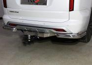 Защита задняя (уголки двойные) 76,1/42,4 мм для автомобиля Mitsubishi Pajero Sport 2021- TCC Тюнинг арт. MITPASPOR21-23