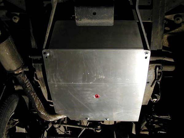 Защита топл. бака для LAND  ROVER Discovery  1998 - 2004 , V-2,0; 3,9; 4,0;2,5TD, Sheriff, алюминий 5 мм, арт. 04.0855