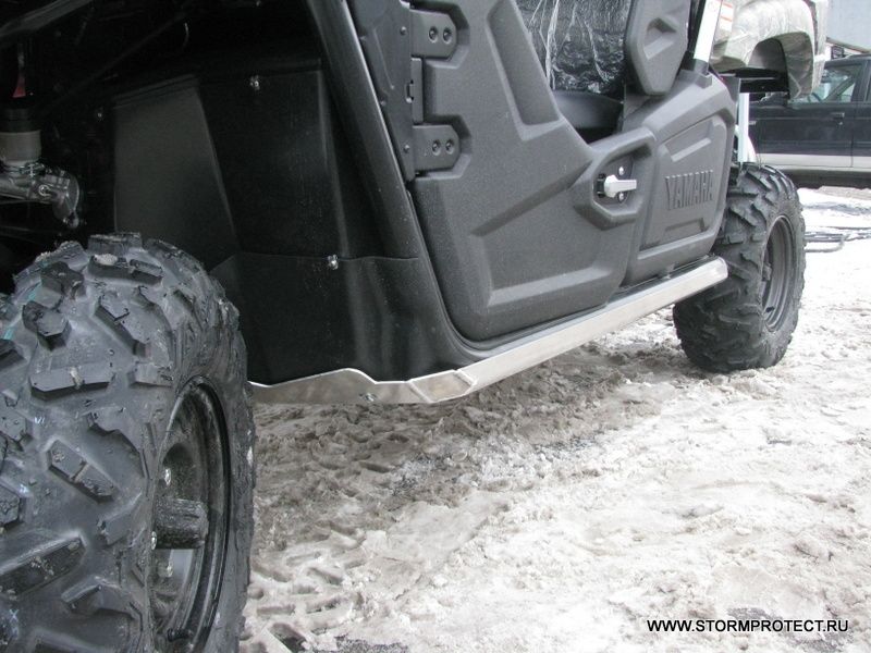 Защита днища для YAMAHA Viking  2014-16, алюминий 4 мм, STORM, арт. 2538