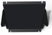 Защита картера АвтоБроня (часть 2) для Mitsubishi Delica IV (V - 2.8D) 1994-2007, сталь 1.8 мм, с крепежом, 111.04023.1