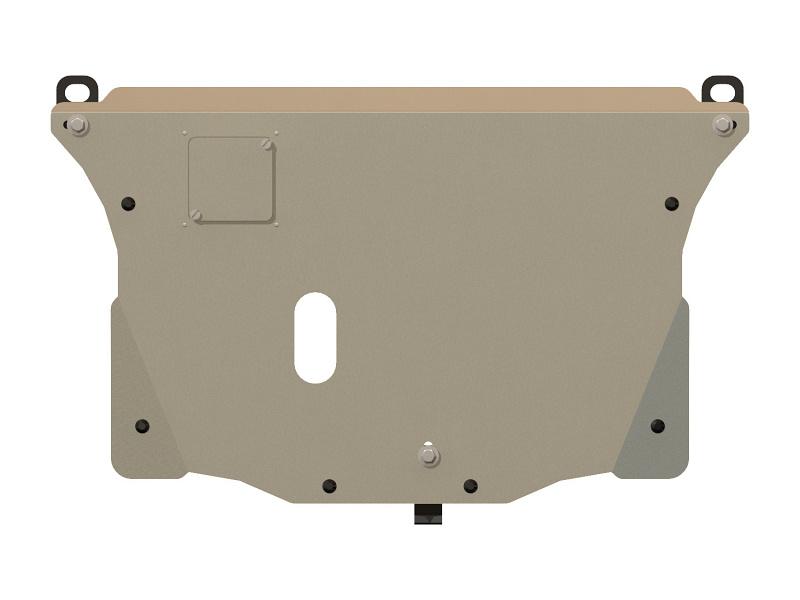 Защита картера и КПП для HONDA Civic /fastback 2006 - 2010, V-1,6; 1,8, Sheriff, алюминий 5 мм, арт. 09.0899